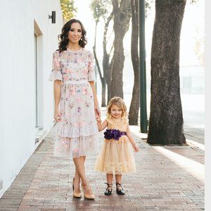 Ditsy Scatter Dress by Needle and Thread